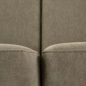 Diivan MILAVOR 2S, oliiv / tume pähkel