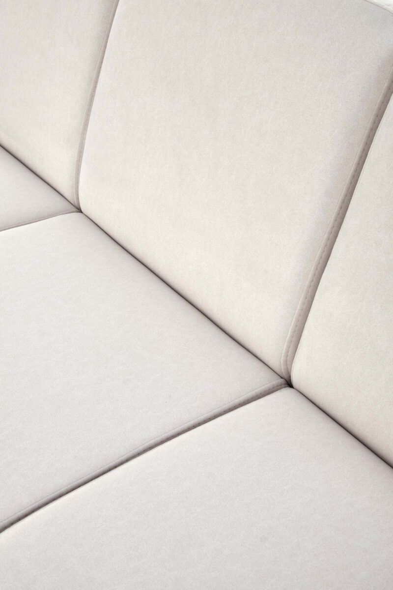 Diivan MILAVOR 3S hele beež/ tume pähkel