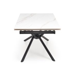 Pikendatava söögilaud VITORINA, valge marmor