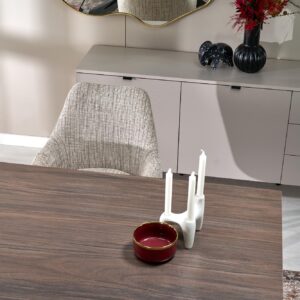 Söögilaud WALARIO, pähkel / must