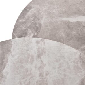 Kohvilaud ITAKA, hall marmor / grafiit