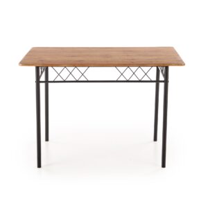 Komplekt FAUST, laud + 4 tooli / naturaalne tamm / must