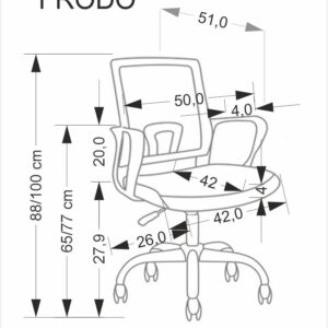 5905248134829_2 Kontoritool FRODO, heleroosa