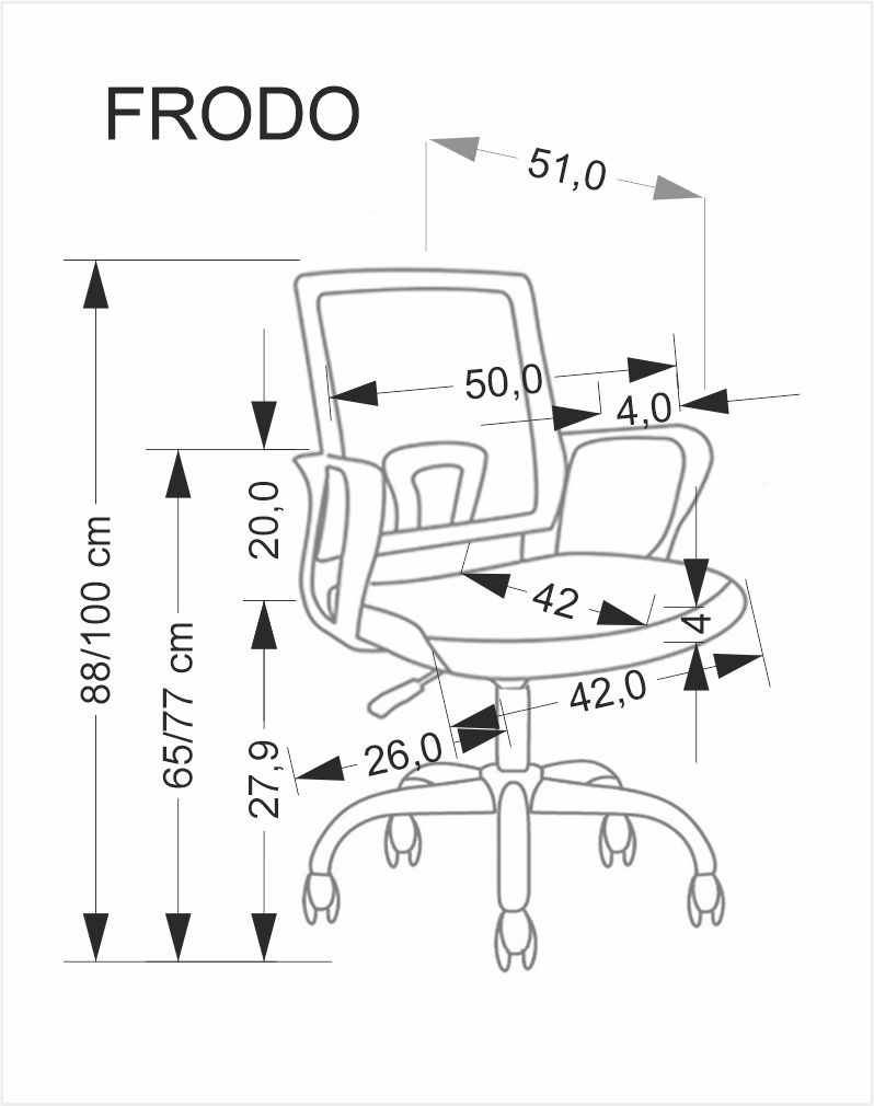 5905248134829_2 Kontoritool FRODO, heleroosa