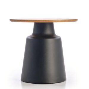 Kohvilaua komplekt MALION, naturaalne / must