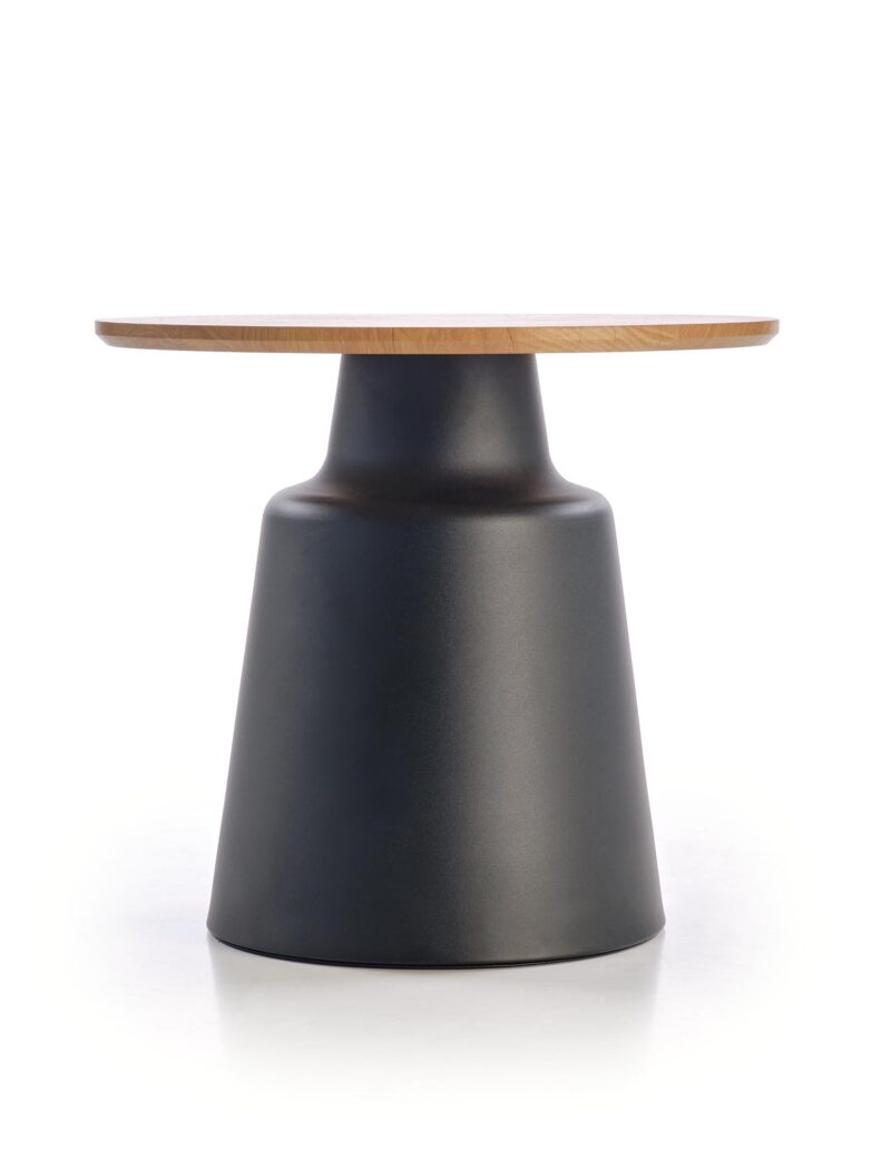 Kohvilaua komplekt MALION, naturaalne / must