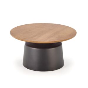 Kohvilaua komplekt MALION, naturaalne / must