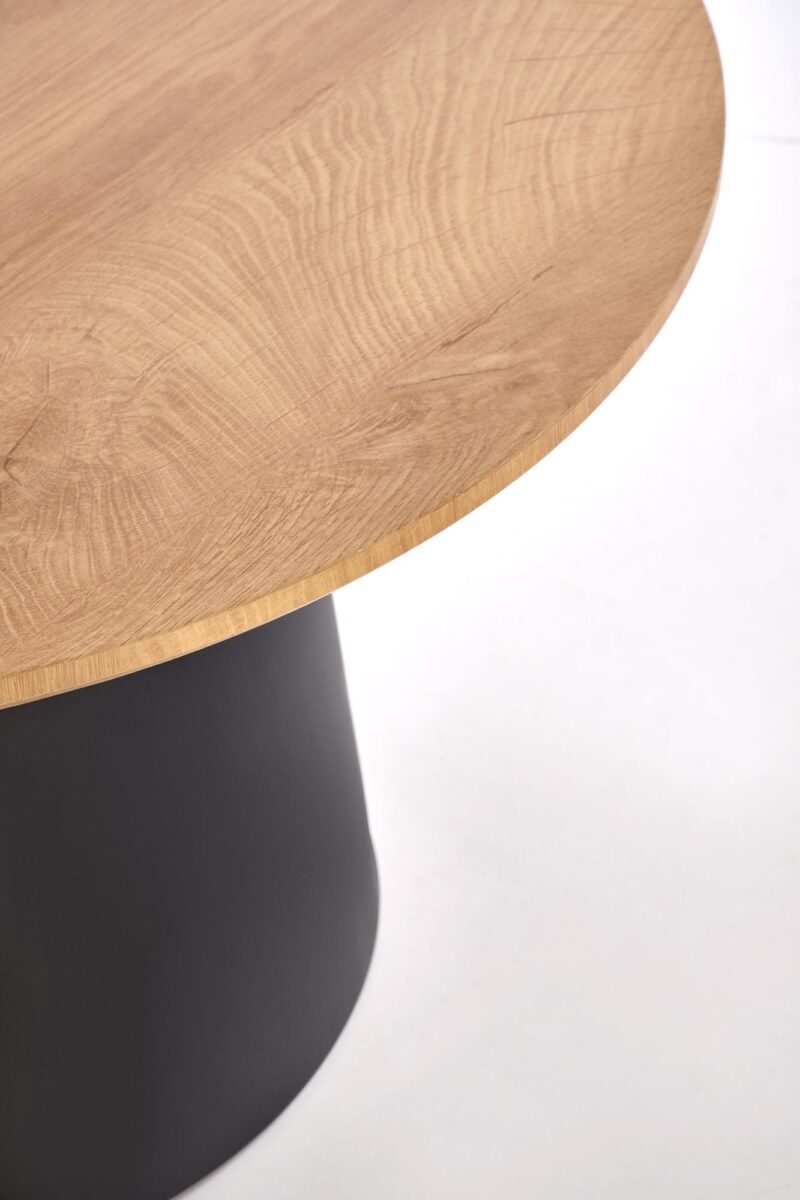 Kohvilaua komplekt MALION, naturaalne / must