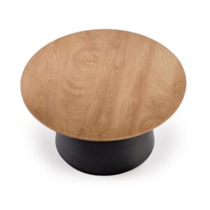 Kohvilaua komplekt MALION, naturaalne / must