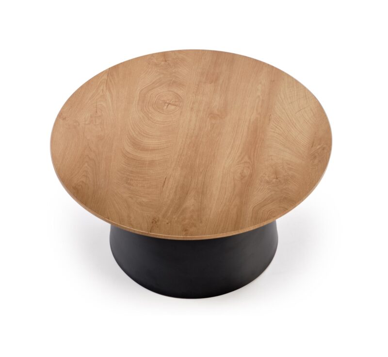 Kohvilaua komplekt MALION, naturaalne / must