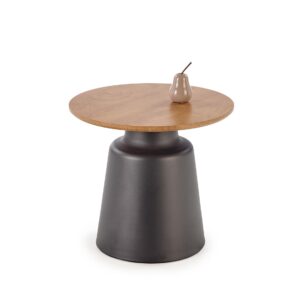 Kohvilaua komplekt MALION, naturaalne / must