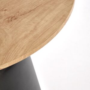 Kohvilaua komplekt MALION, naturaalne / must