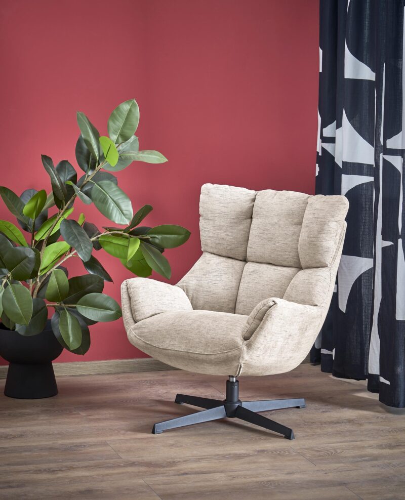 Pöörlev tugitool ORVIA, beež