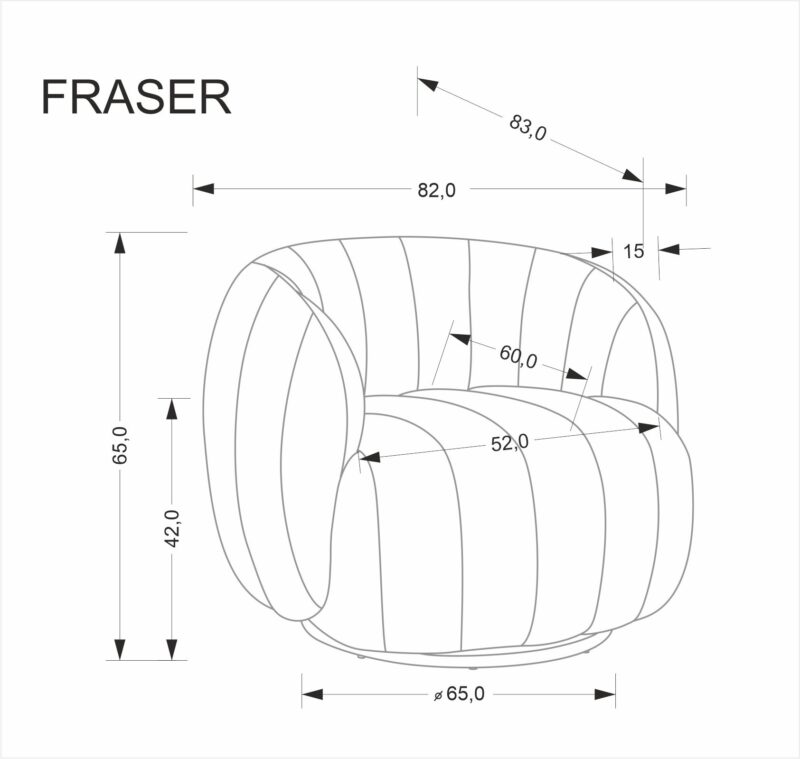 Tugitool FRASER, kreem