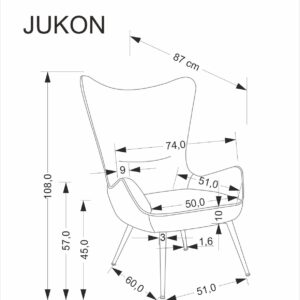 Tugitool JUKON, hall