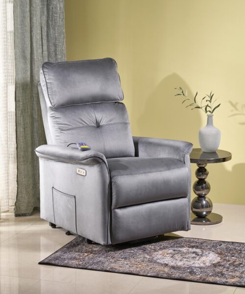 Tugitool SEMIIR 2 elektriline recliner + massaaž, hall