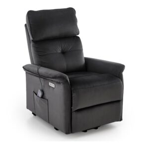 Tugitool SEMIIR 2 elektriline recliner + massaaž, must