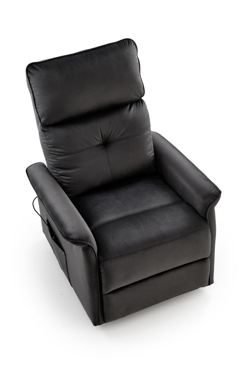 Tugitool SEMIIR 2 elektriline recliner + massaaž, must