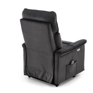 Tugitool SEMIIR 2 elektriline recliner + massaaž, must