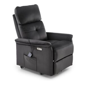 Tugitool SEMIIR 2 elektriline recliner + massaaž, must