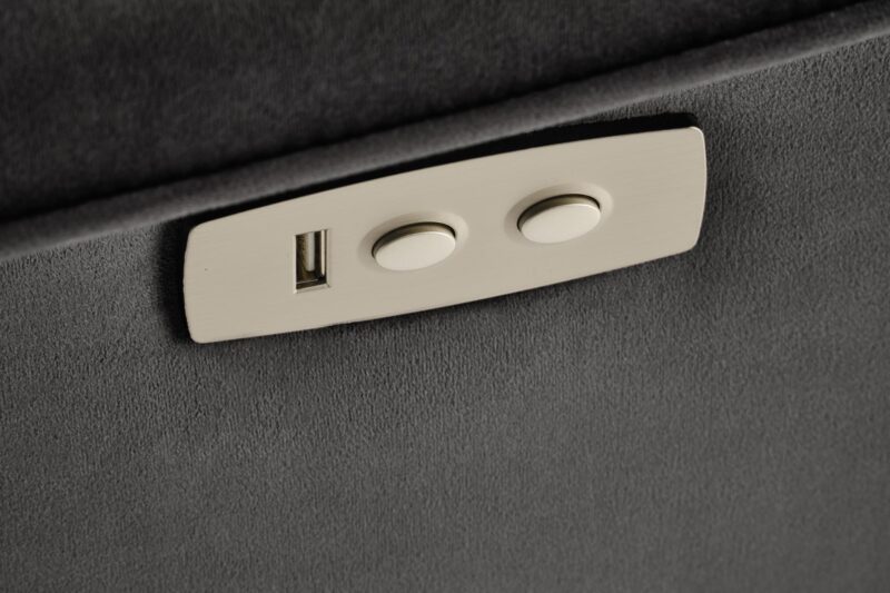 Tugitool SEMIIR 2 elektriline recliner + massaaž, must