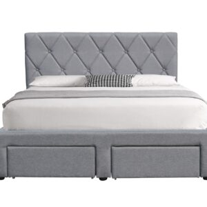 5905248135130_2 Voodi ALVIA 140x200, sahtlitega