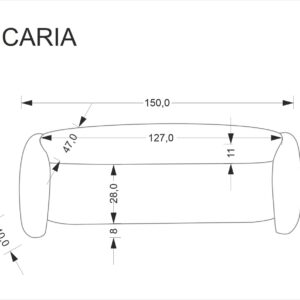 FICARIA pingi koos hoiufunktsiooniga, kreemjas