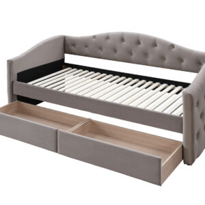 5905248135260_4 Voodi ALOH, sahtlitega, beež