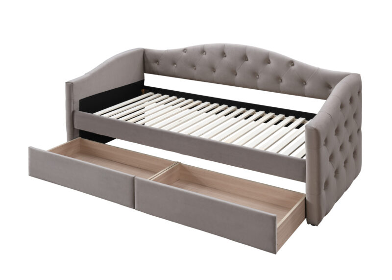 5905248135260_4 Voodi ALOH, sahtlitega, beež