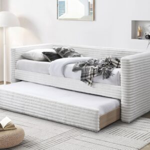 5905248135338_1 Kaheinimesevoodi ADELINA, kreemjas