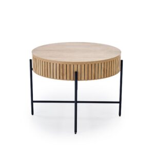 Kohvilaua komplekt DANTE, naturaalne / must