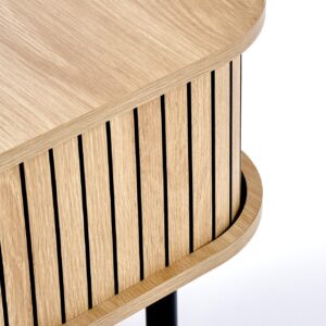 Kohvilaud ANGREN, naturaalne / must