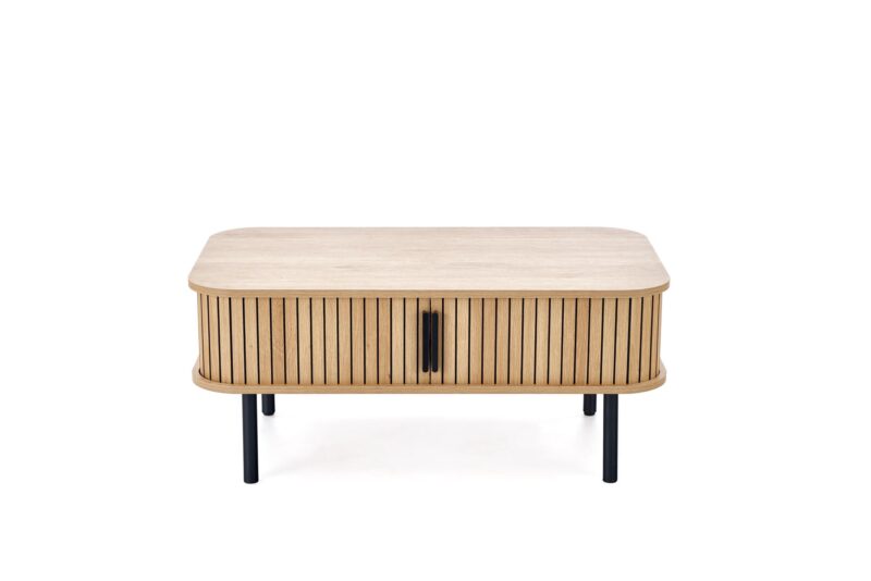 Kohvilaud ANGREN, naturaalne / must