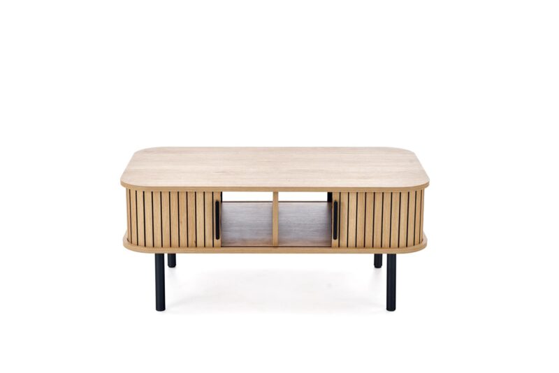 Kohvilaud ANGREN, naturaalne / must