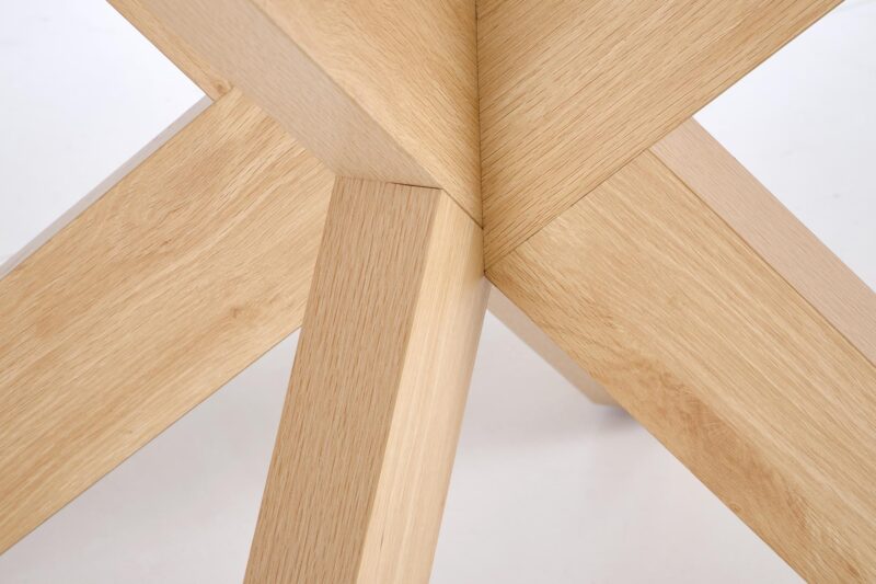 5905248135383_5 Ümmargune Söögilaud MORVIN, naturaalne