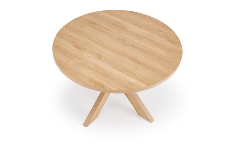 5905248135383_6 Ümmargune Söögilaud MORVIN, naturaalne