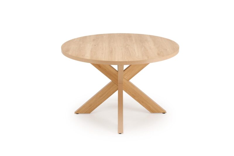 5905248135383_7 Ümmargune Söögilaud MORVIN, naturaalne
