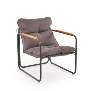 Aiamööbli komplekt HUDSON, hall / pruun