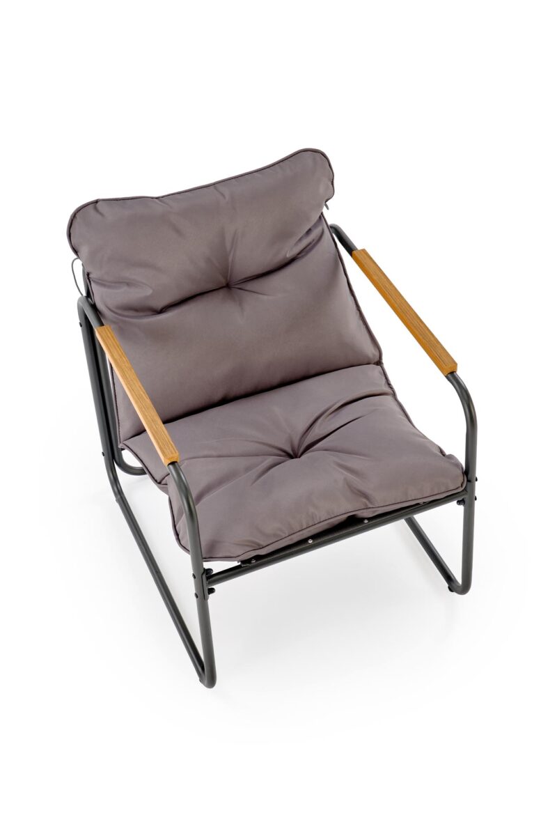 Aiamööbli komplekt HUDSON, hall / pruun