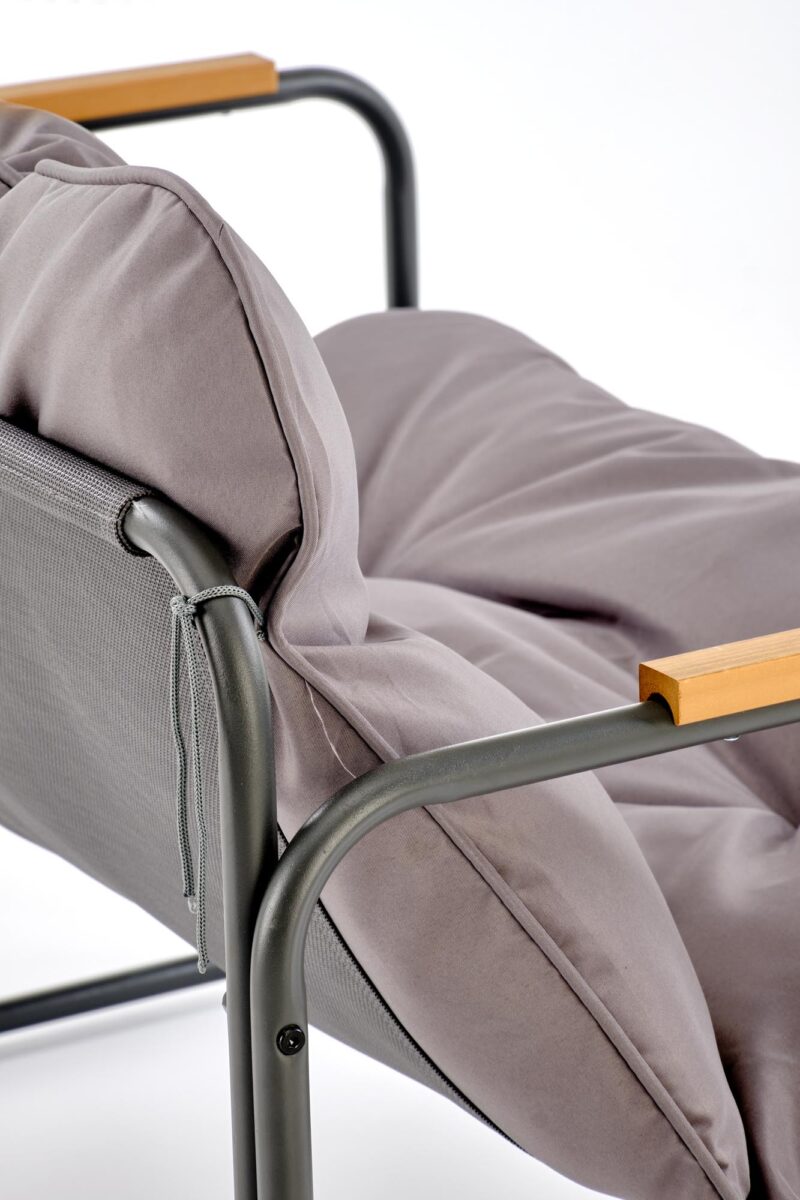 Aiamööbli komplekt HUDSON, hall / pruun