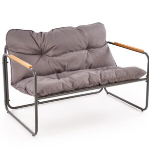 Aiamööbli komplekt HUDSON, hall / pruun