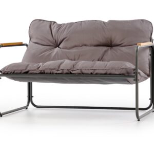 Aiamööbli komplekt HUDSON, hall / pruun