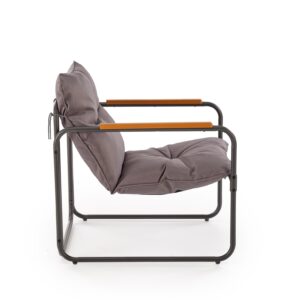 Aiamööbli komplekt HUDSON, hall / pruun