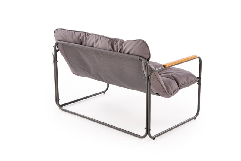 Aiamööbli komplekt HUDSON, hall / pruun