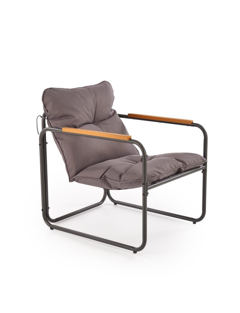 Aiamööbli komplekt HUDSON, hall / pruun