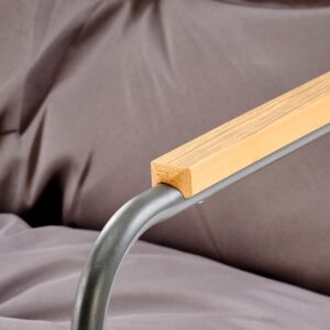 Aiamööbli komplekt HUDSON, hall / pruun