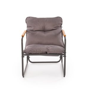 Aiamööbli komplekt HUDSON, hall / pruun