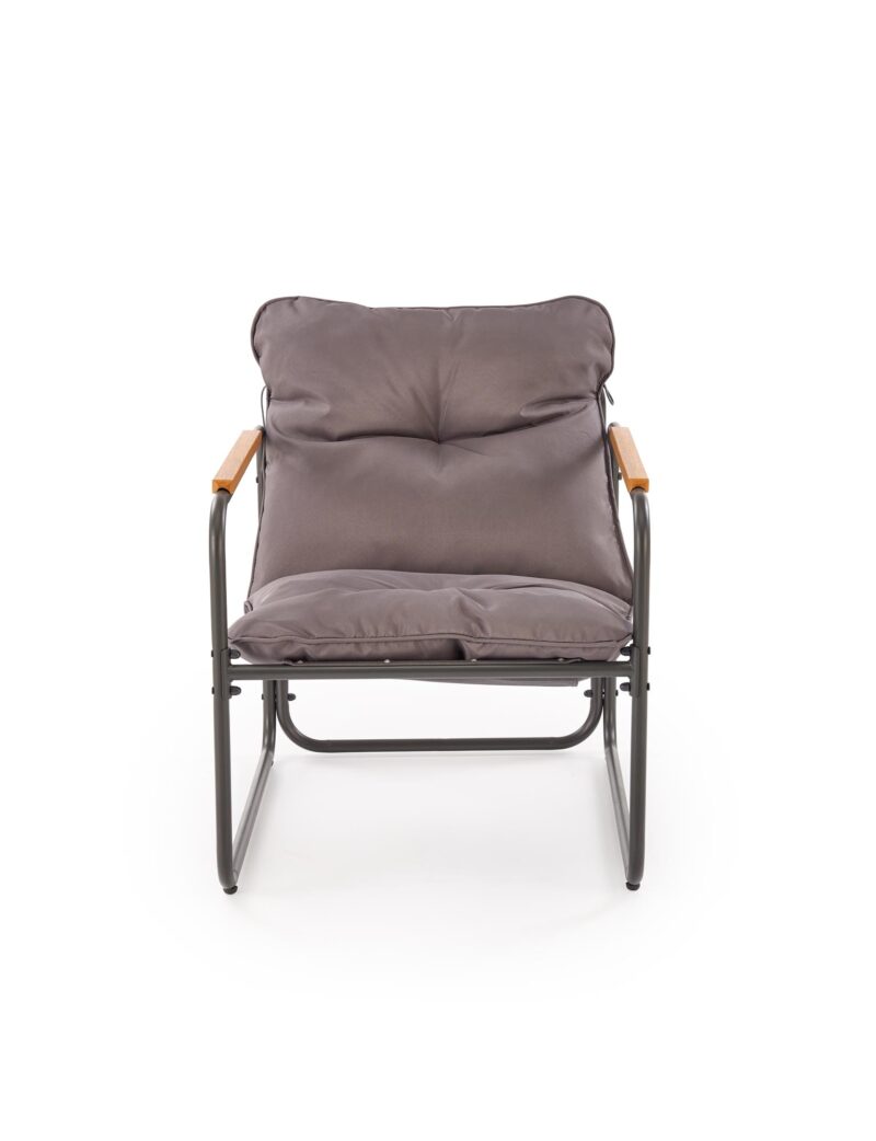 Aiamööbli komplekt HUDSON, hall / pruun