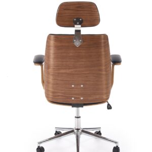 5905248135437_11 Kontoritool TIMBER, pähkel / must