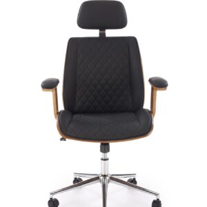 5905248135437_8 Kontoritool TIMBER, pähkel / must